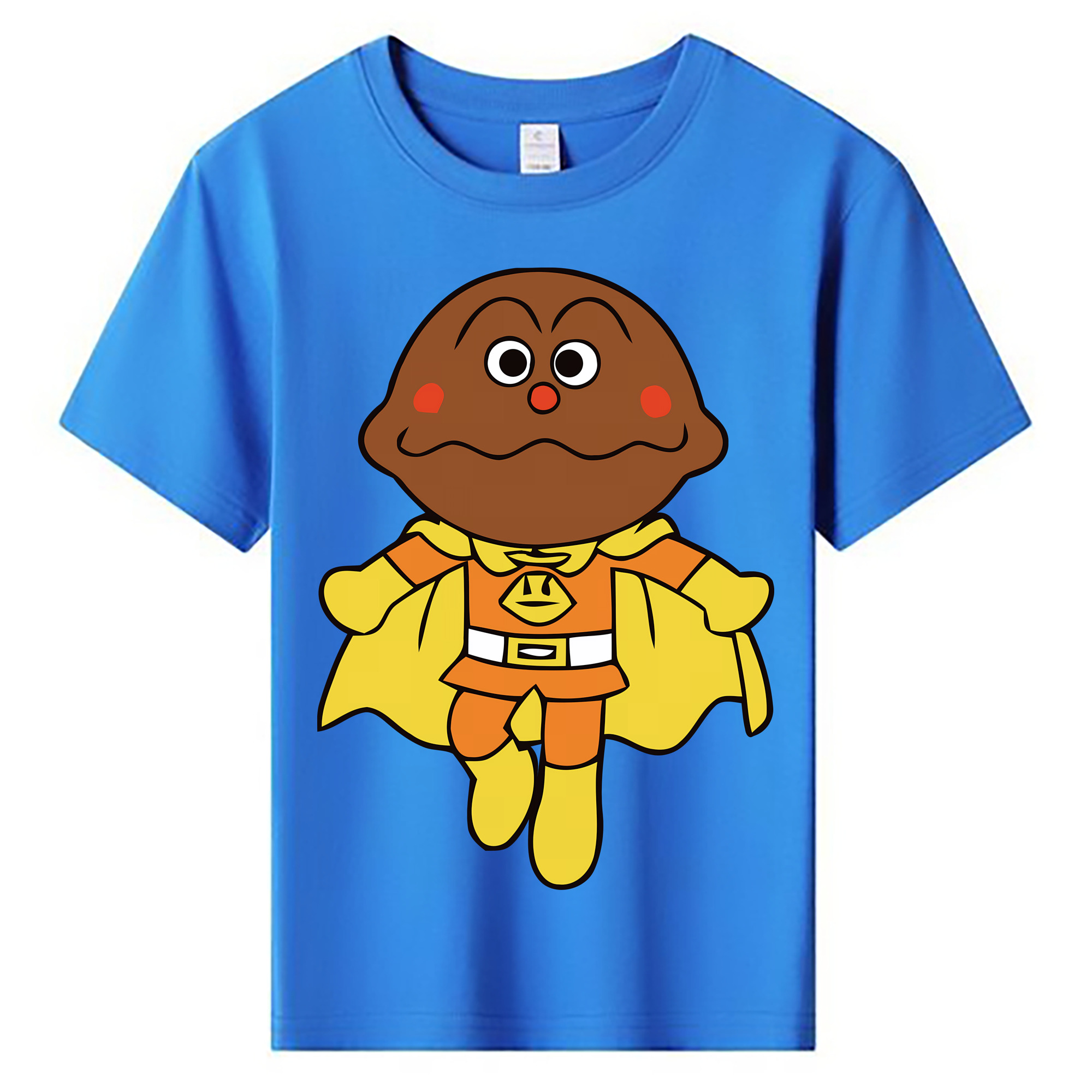 （画像用） アンパンマン Anpanman 綿100％キッズTシャツ（フロントプリント）